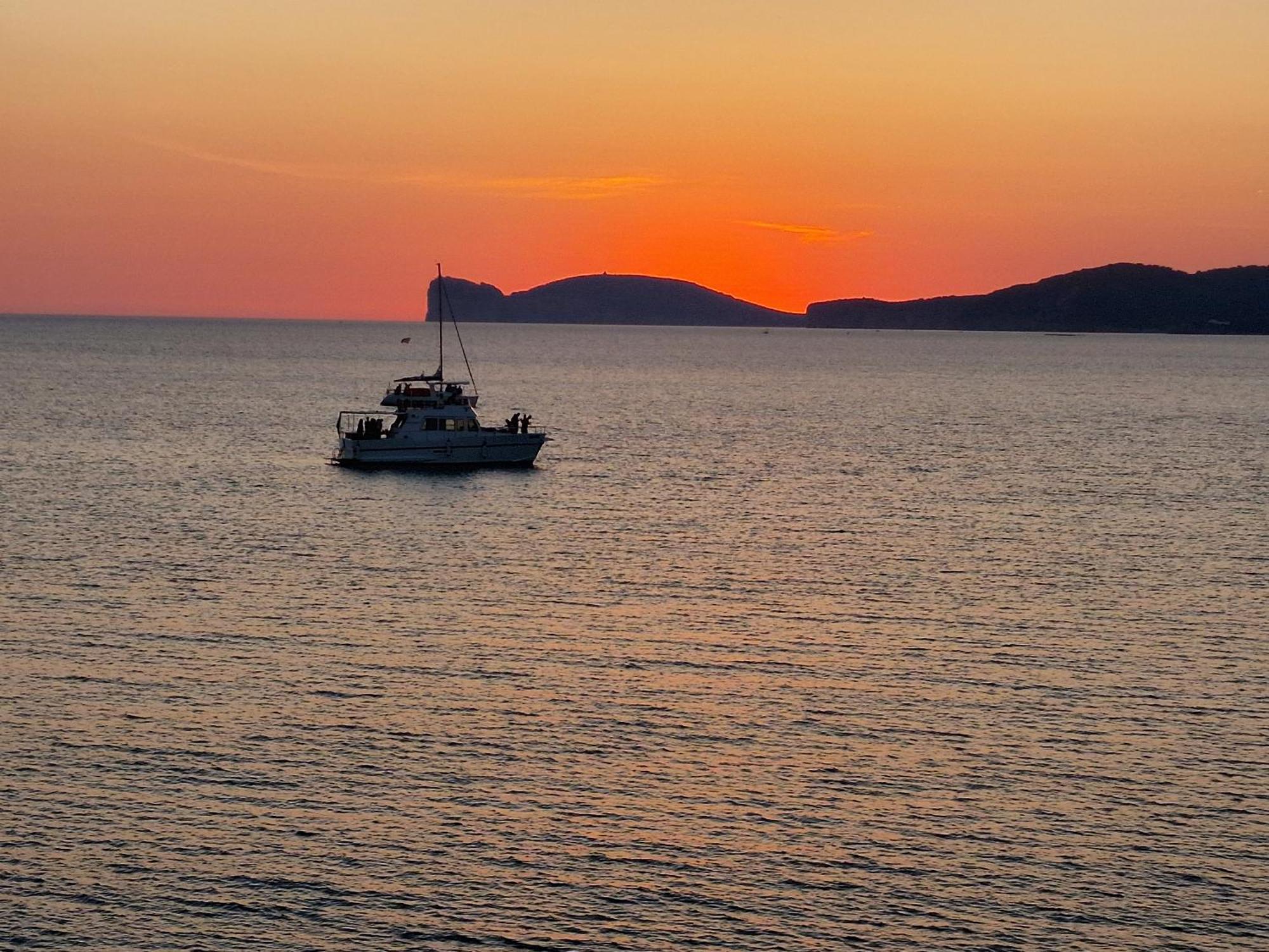 Panoramic Bastioni Sea View Apartman Alghero Kültér fotó