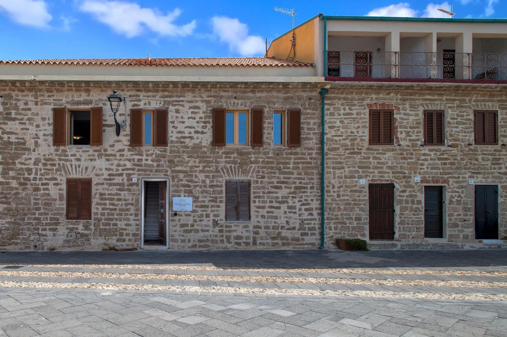 Panoramic Bastioni Sea View Apartman Alghero Kültér fotó